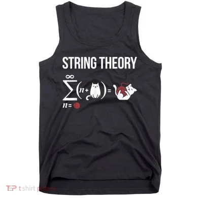 Nerd Physics Student Science Stringtheory Tank Top
