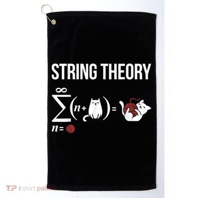 Nerd Physics Student Science Stringtheory Golf Towel