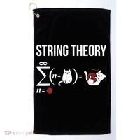 Nerd Physics Student Science Stringtheory Golf Towel thumb 0