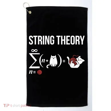 Nerd Physics Student Science Stringtheory Golf Towel