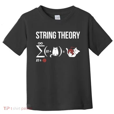 Nerd Physics Student Science Stringtheory Toddler T-Shirt