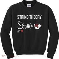 Nerd Physics Student Science Stringtheory Kids Sweatshirt thumb 0