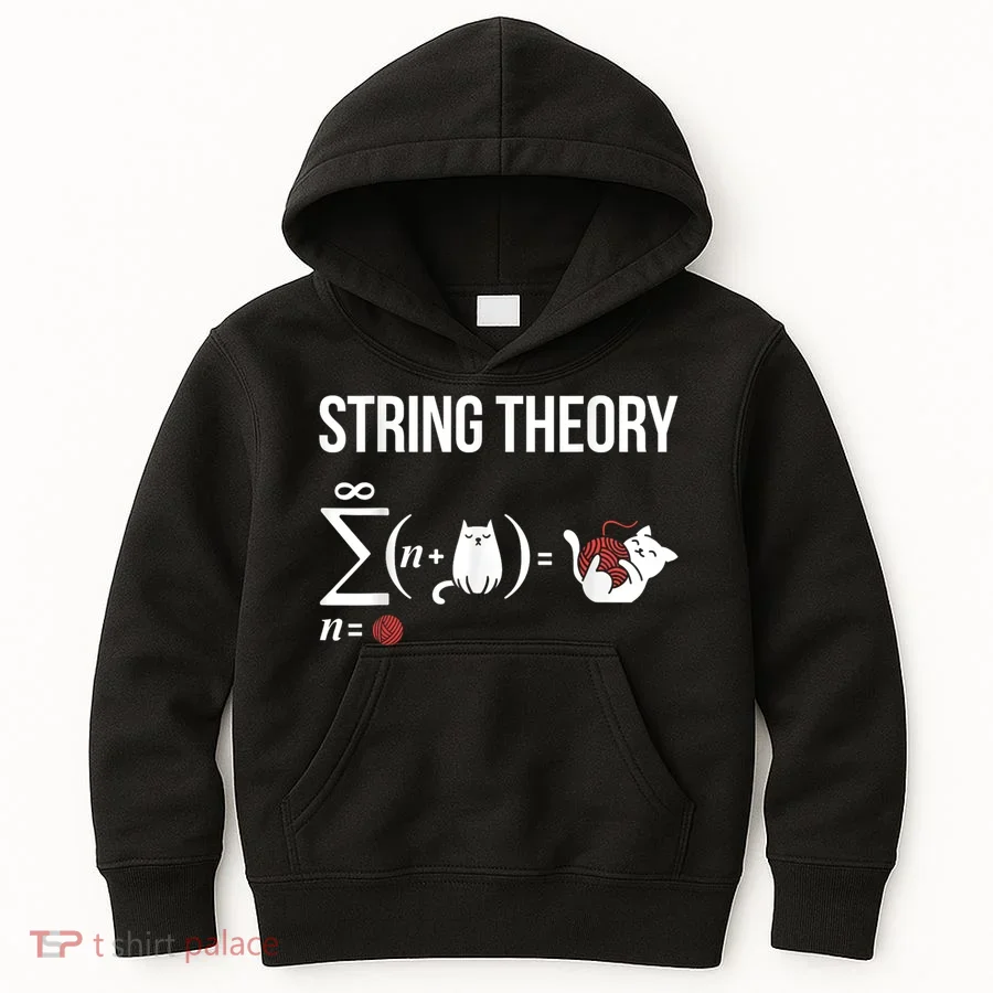 Nerd Physics Student Science Stringtheory Kids Hoodie