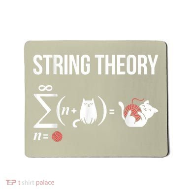 Nerd Physics Student Science Stringtheory Mousepad