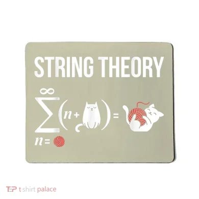 Nerd Physics Student Science Stringtheory Mousepad