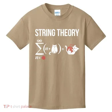 Nerd Physics Student Science Stringtheory Kids T-Shirt