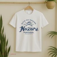 Nazare Portugal Surfing Vintage T-Shirt thumb 2