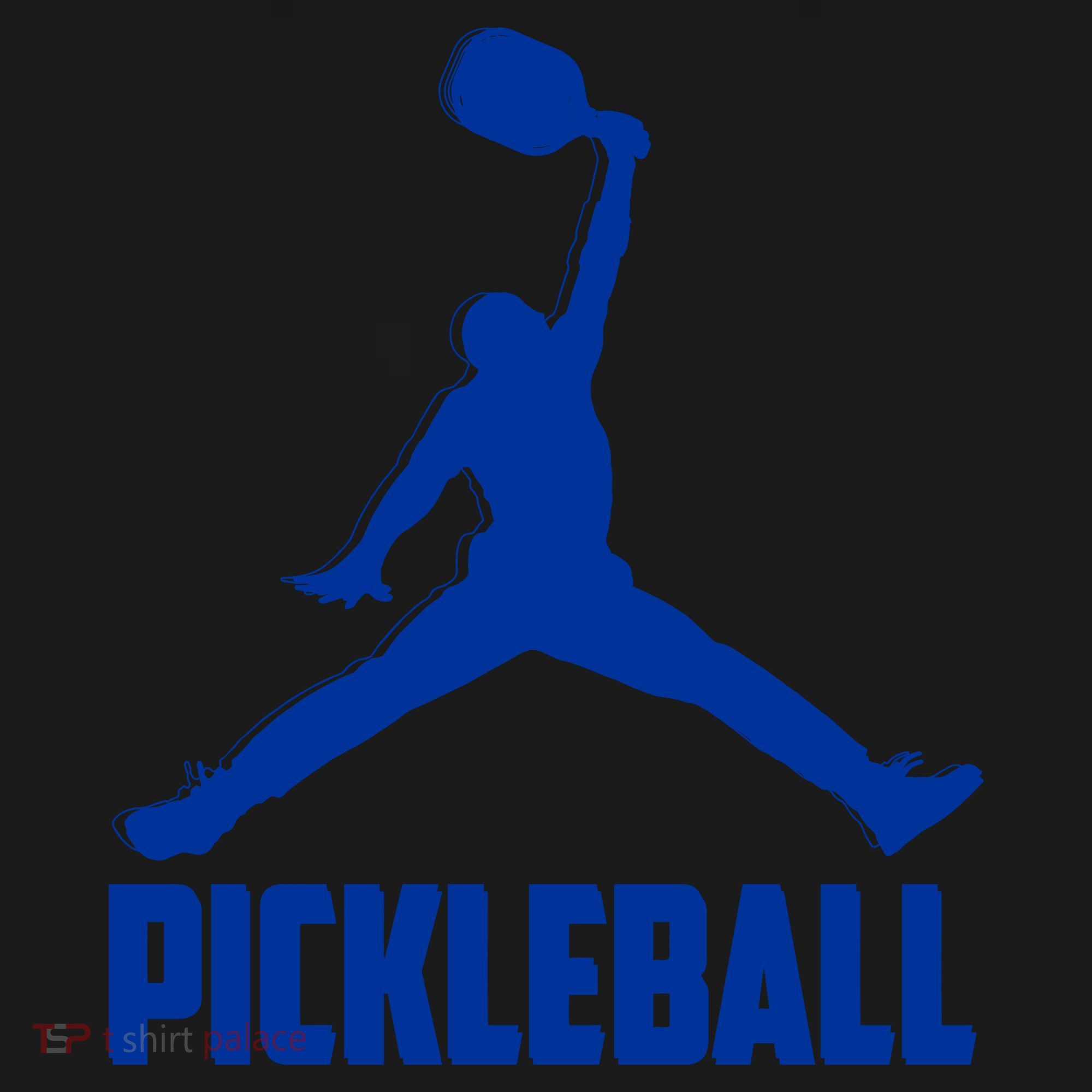 NavyBlue Pickleball Sports Logo Coaster