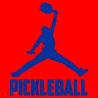 NavyBlue Pickleball Sports Logo Santa Hat thumb 1