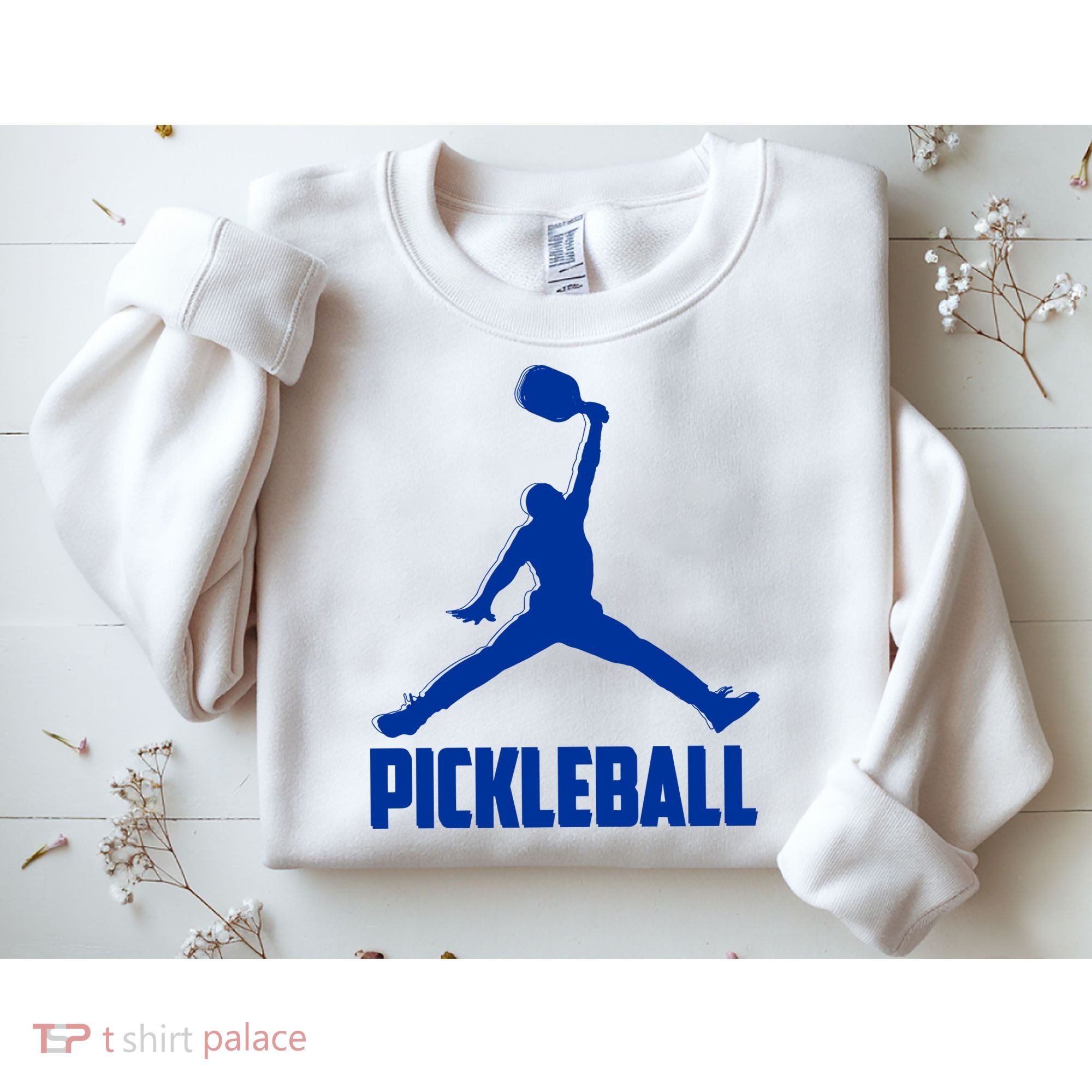 NavyBlue Pickleball Sports Logo Sweatshirt