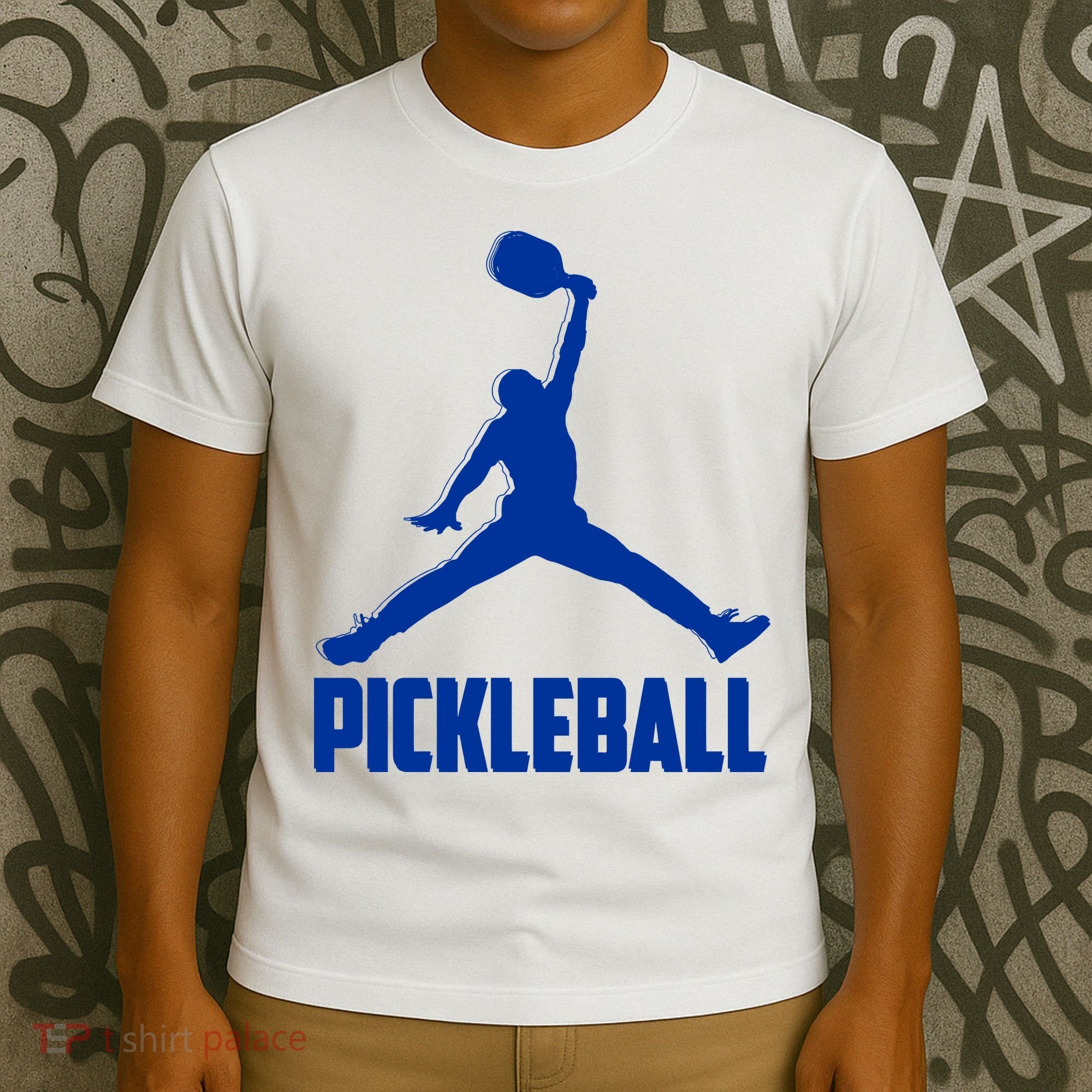 NavyBlue Pickleball Sports Logo T-Shirt