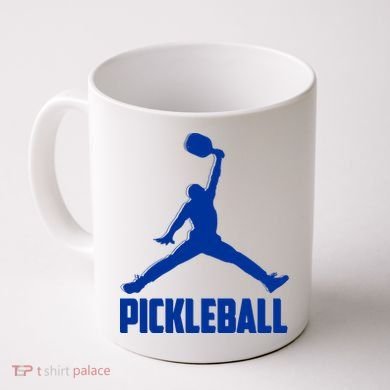 NavyBlue Pickleball Sports Logo Coffee Mug
