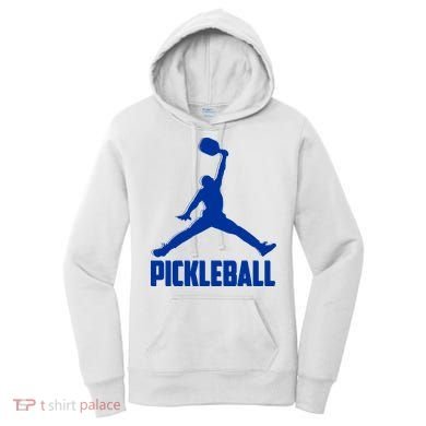 NavyBlue Pickleball Sports Logo Women's Hoodie
