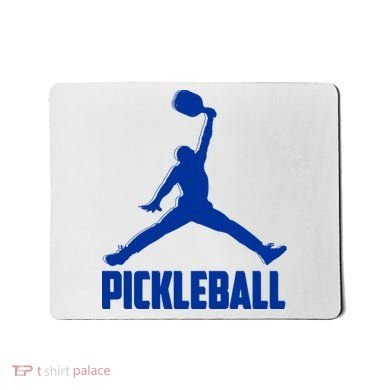 NavyBlue Pickleball Sports Logo Mousepad
