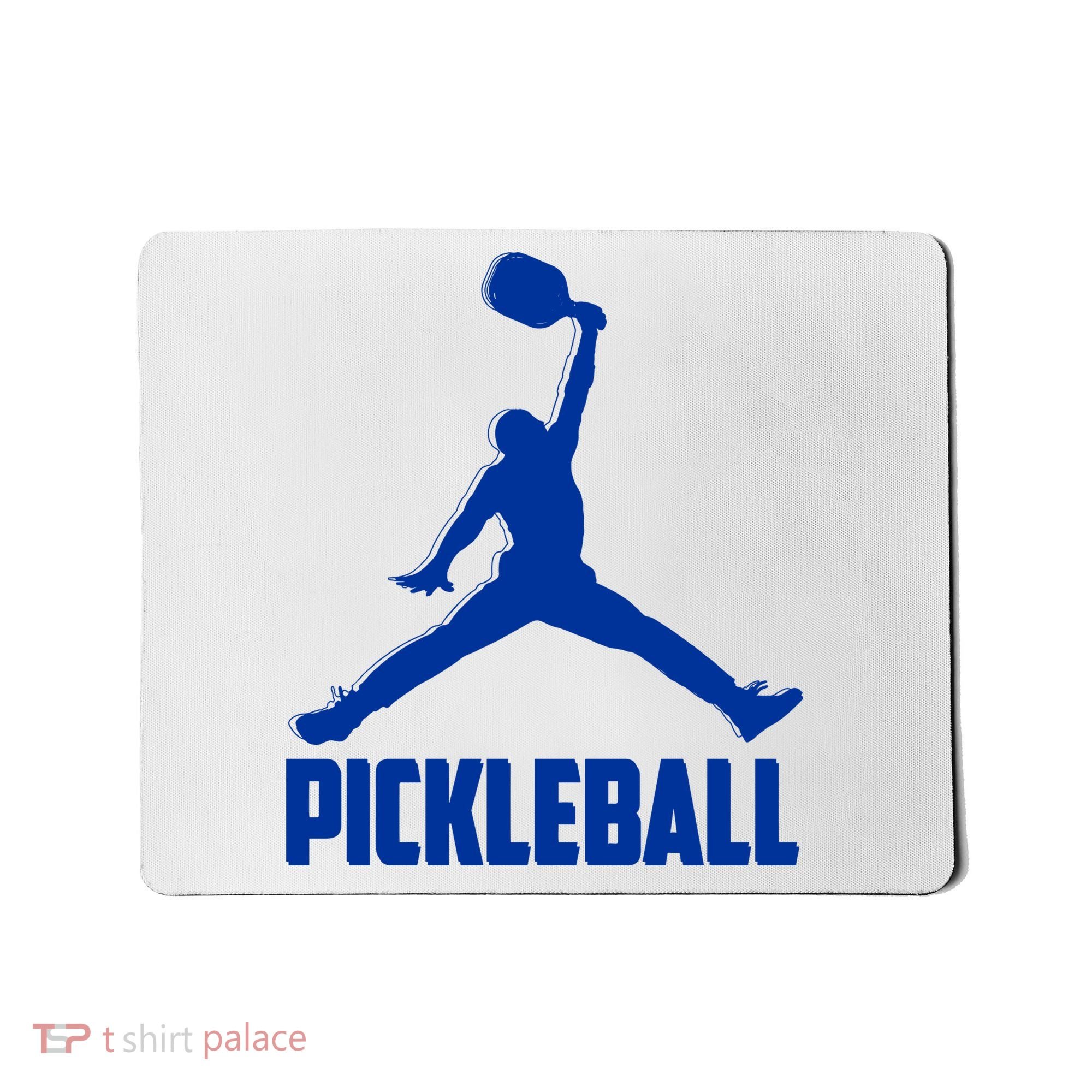 NavyBlue Pickleball Sports Logo Mousepad