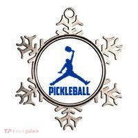 NavyBlue Pickleball Sports Logo Ornament thumb 0