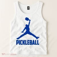NavyBlue Pickleball Sports Logo Tank Top thumb 2