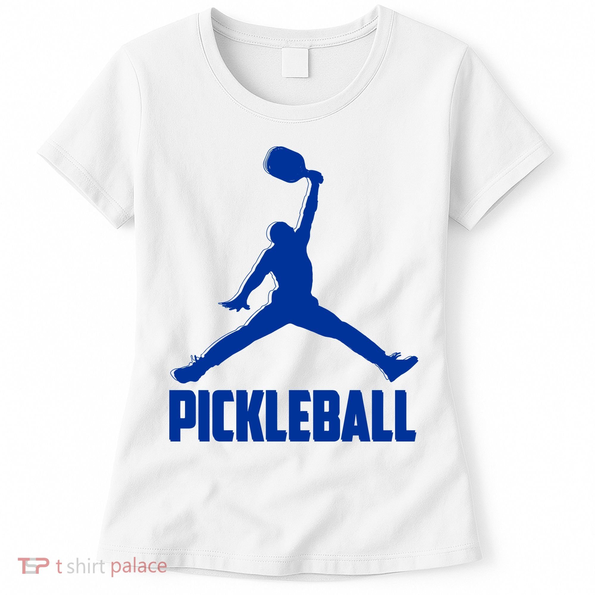 NavyBlue Pickleball Sports Logo Women's T-Shirt