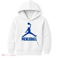 NavyBlue Pickleball Sports Logo Kids Hoodie thumb 0