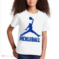 NavyBlue Pickleball Sports Logo Kids T-Shirt thumb 2