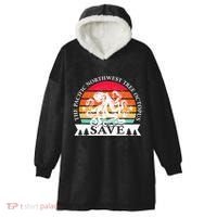 Northwest Pacific Tree Octopus The Save Hooded Wearable Blanket thumb 0