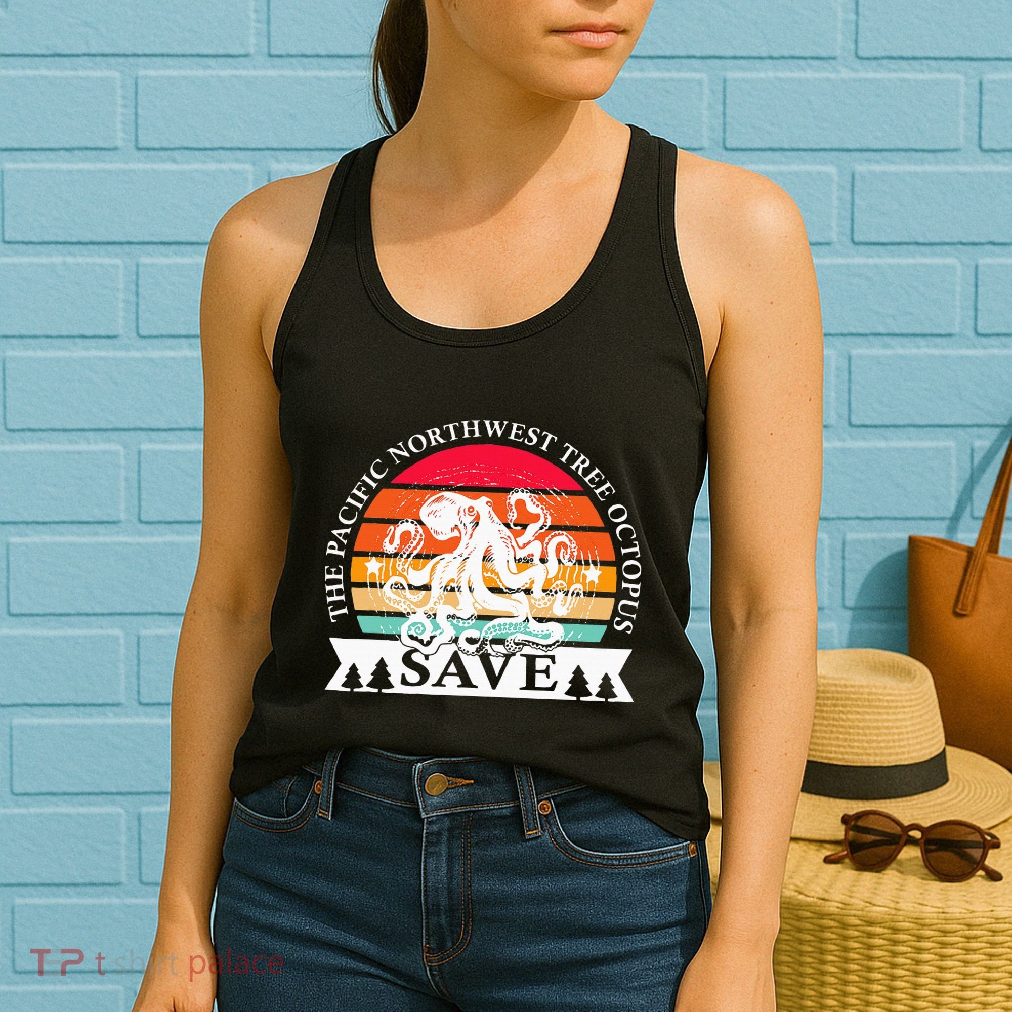 Northwest Pacific Tree Octopus The Save Women's Tank Top