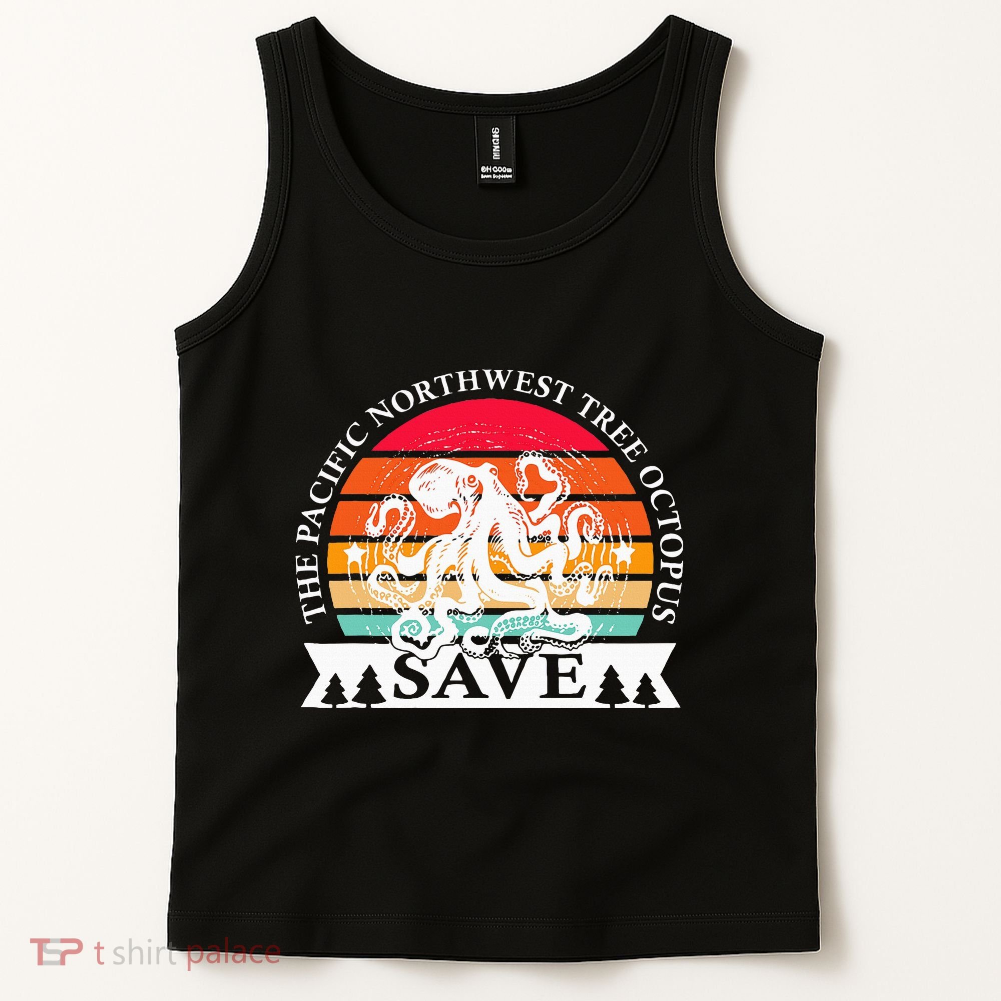 Northwest Pacific Tree Octopus The Save Tank Top