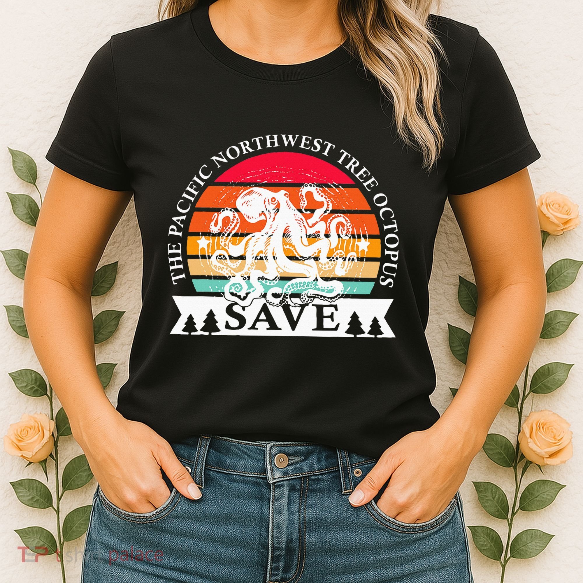 Northwest Pacific Tree Octopus The Save Women's T-Shirt