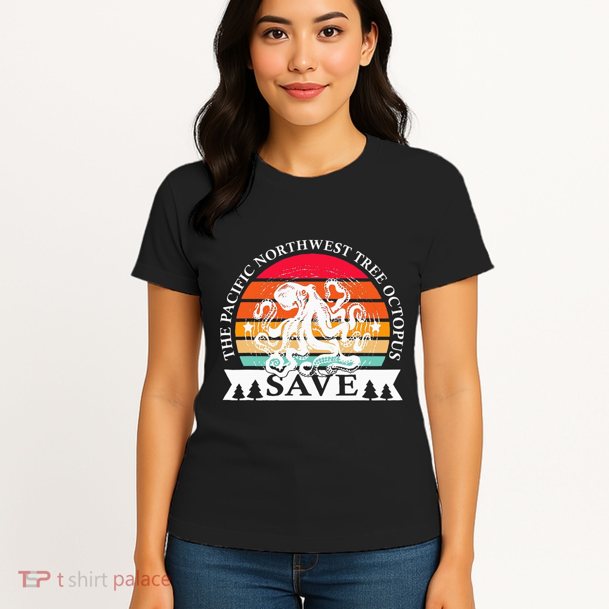 Northwest Pacific Tree Octopus The Save Women's T-Shirt