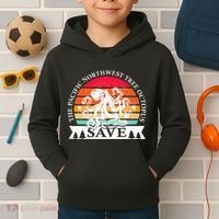 Northwest Pacific Tree Octopus The Save Kids Hoodie thumb 2