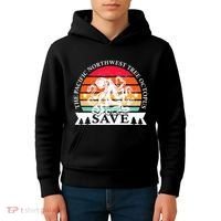Northwest Pacific Tree Octopus The Save Kids Hoodie thumb 4