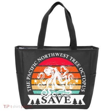 Northwest Pacific Tree Octopus The Save Tote Bag