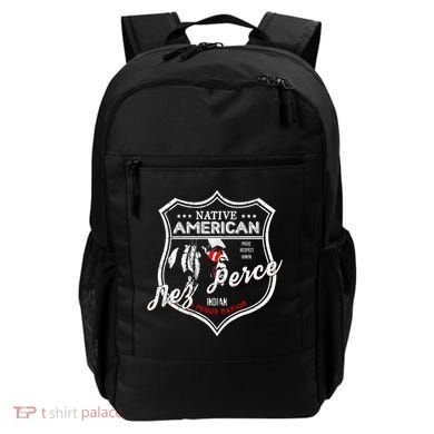 Nez Perce Tribe Native American Indian Strong Pride Badge Cool Gift Backpack