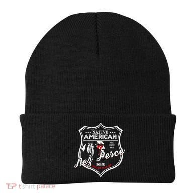 Nez Perce Tribe Native American Indian Strong Pride Badge Cool Gift Beanie