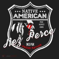 Nez Perce Tribe Native American Indian Strong Pride Badge Cool Gift Beanie thumb 2