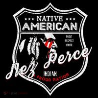 Nez Perce Tribe Native American Indian Strong Pride Badge Cool Gift Women's Hoodie thumb 2