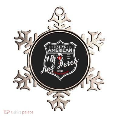Nez Perce Tribe Native American Indian Strong Pride Badge Cool Gift Ornament