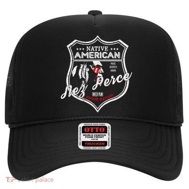 Nez Perce Tribe Native American Indian Strong Pride Badge Cool Gift Hat
