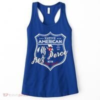 Nez Perce Tribe Native American Indian Strong Pride Badge Cool Gift Women's Tank Top thumb 0
