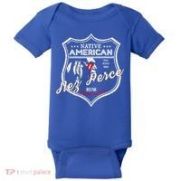 Nez Perce Tribe Native American Indian Strong Pride Badge Cool Gift Baby Bodysuit thumb 0