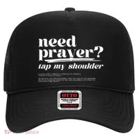 Need Prayer Tap My Shoulder Hat thumb 0