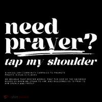 Need Prayer Tap My Shoulder Toddler Hoodie thumb 2