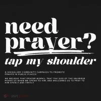 Need Prayer Tap My Shoulder Tank Top thumb 6