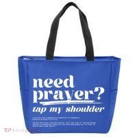 Need Prayer Tap My Shoulder Need Prayer Tap My Shoulder Tote Bag thumb 0