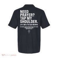 Need Prayer Tap My Shoulder Matthew 18:20 Polo thumb 1