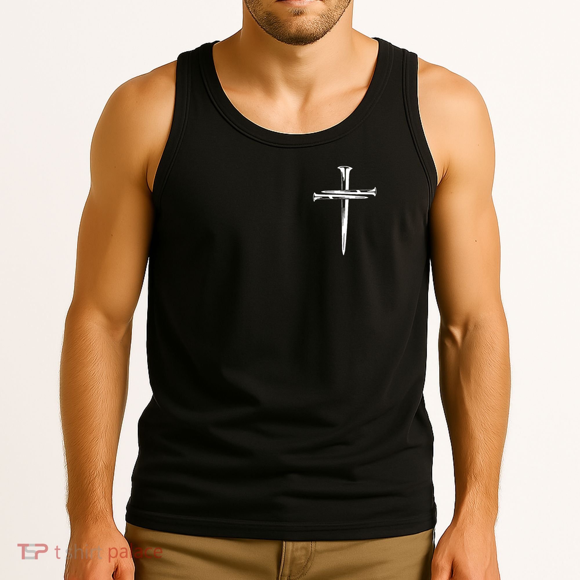 Need Prayer Tap My Shoulder Matthew 18:20 Tank Top