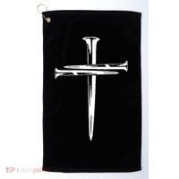 Need Prayer Tap My Shoulder Matthew 18:20 Golf Towel thumb 0