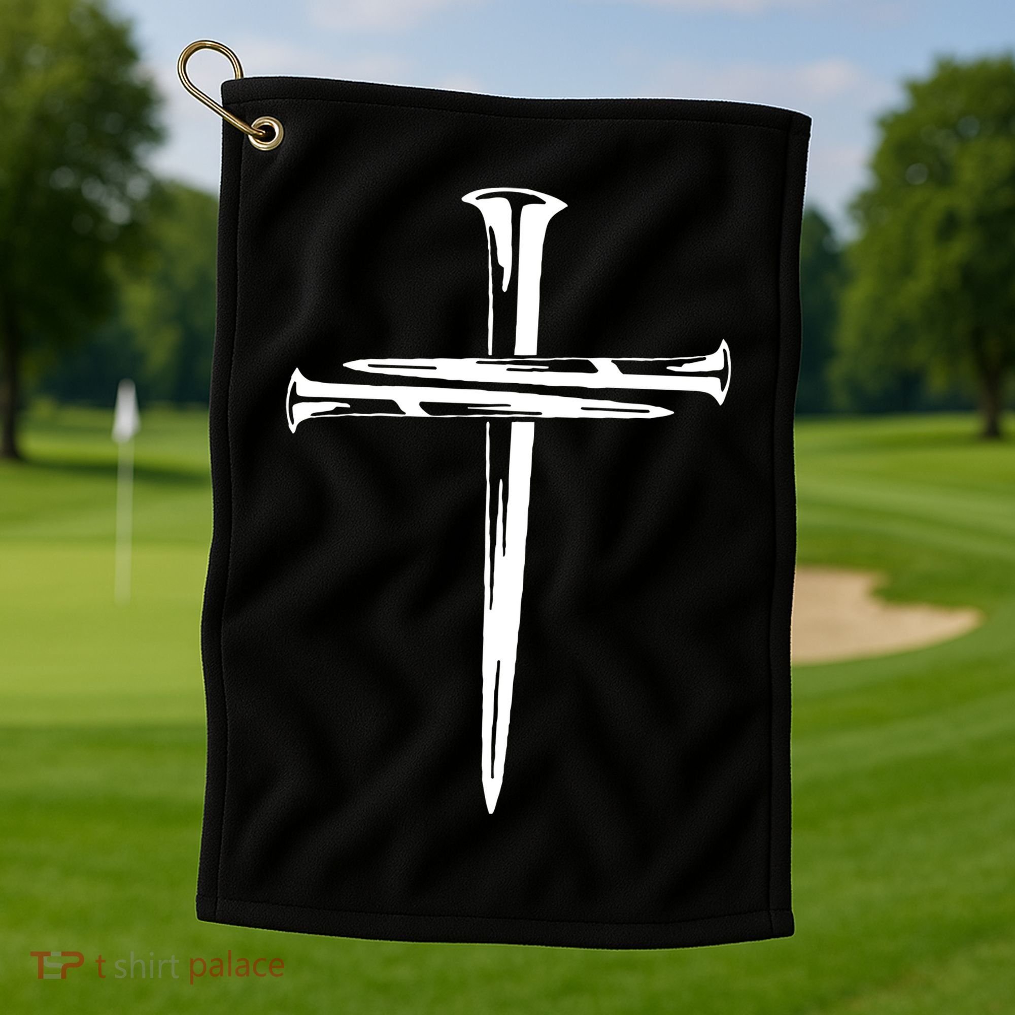 Need Prayer Tap My Shoulder Matthew 18:20 Golf Towel