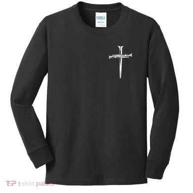 Need Prayer Tap My Shoulder Matthew 18:20 Kids Long Sleeve Shirt
