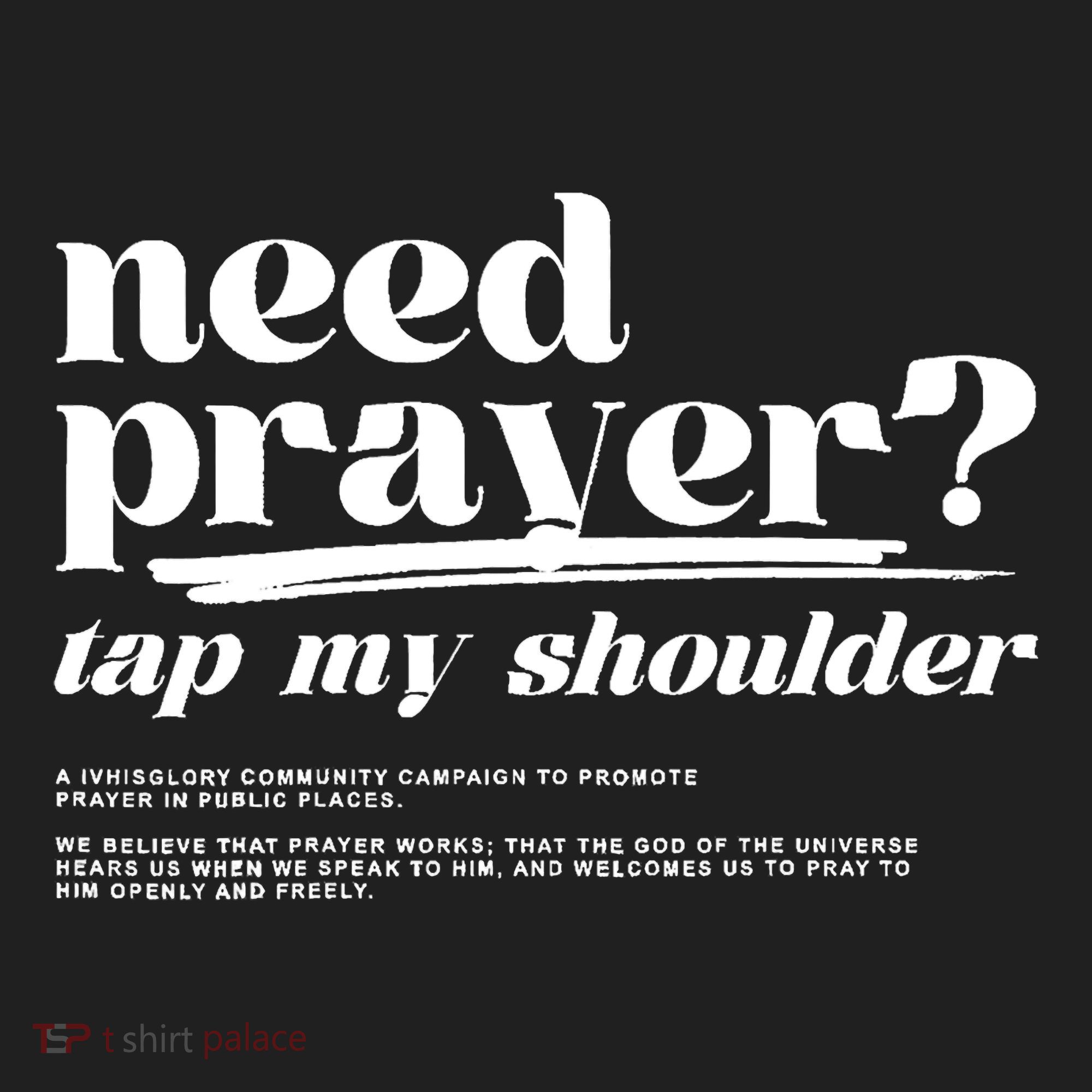 Need Prayer Tap My Shoulder Need Prayer Tap My Shoulder Hat